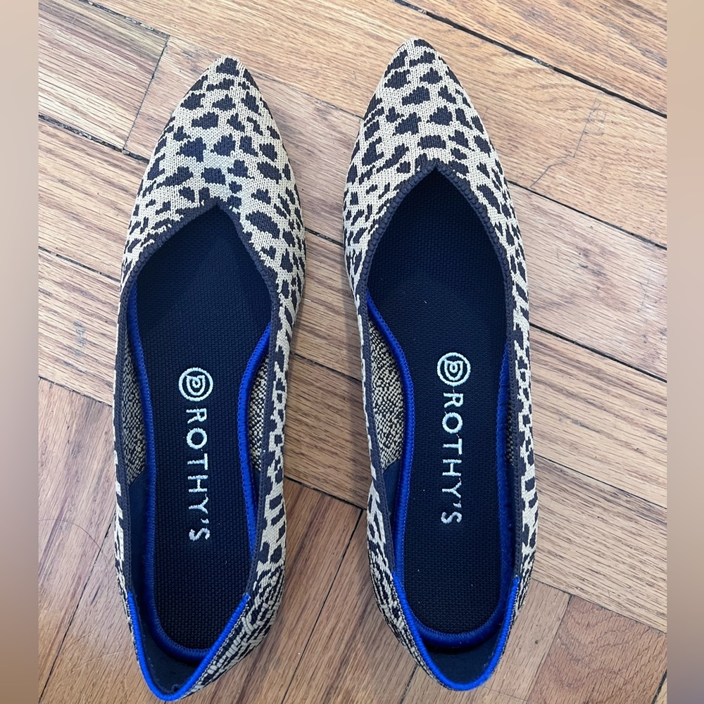 Rothy’s — The Point — Leopard print